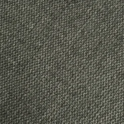 Fauteuil en tissu avec piétement en acier - gris vésuve