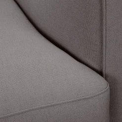 Fauteuil en tissu joint - gris restanque