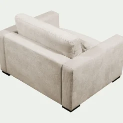 Fauteuil fixe en tissu Genesis 1,5 places - beige