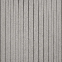 Fauteuil fixe en velours côtelé Azores - gris borie