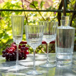 Flûte à champagne en cristallin 17cl - transparent