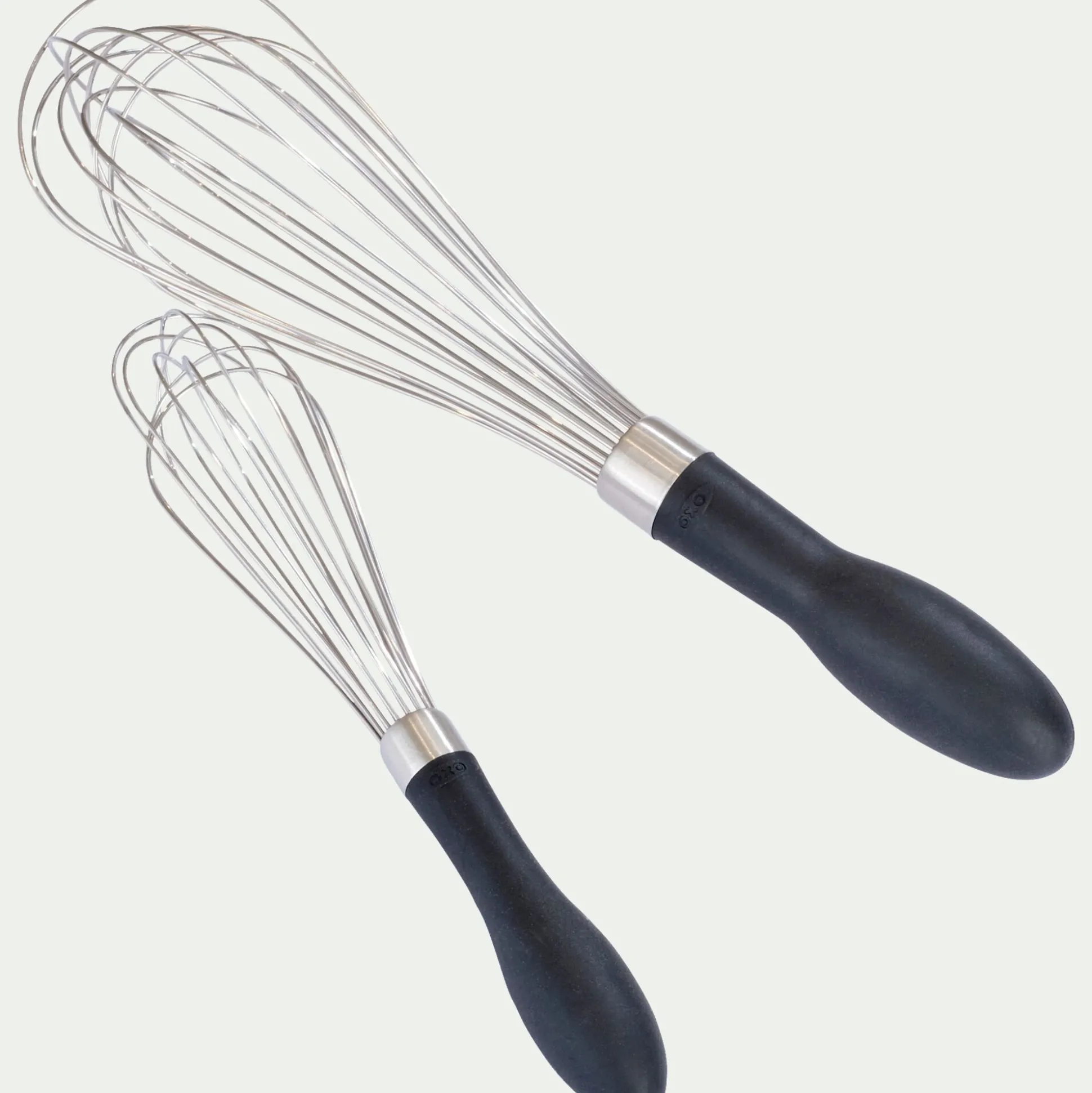 Fouet en inox 22cm - noir