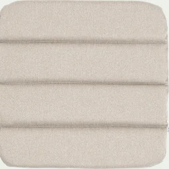 Galette de chaise indoor & outdoor en tissu déperlant - beige alpilles