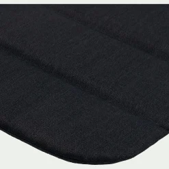 Galette de chaise indoor & outdoor en tissu déperlant - gris ardoise