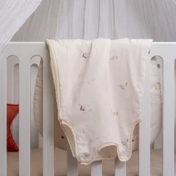 Gigoteuse évolutive en coton bio 90x48cm - blanc