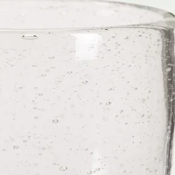 Gobelet en verre bullé 35cl - transparent