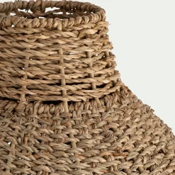 Grand vase en jonc de mer H51cm - naturel