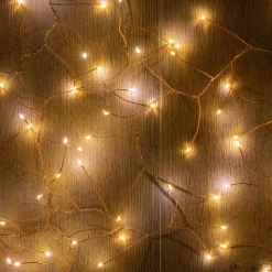 Guirlande lumineuse à gouttes L1000cm - blanc