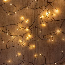 Guirlande lumineuse de Noël L600cm - jaune