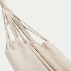 Hamac en polycoton - blanc écru