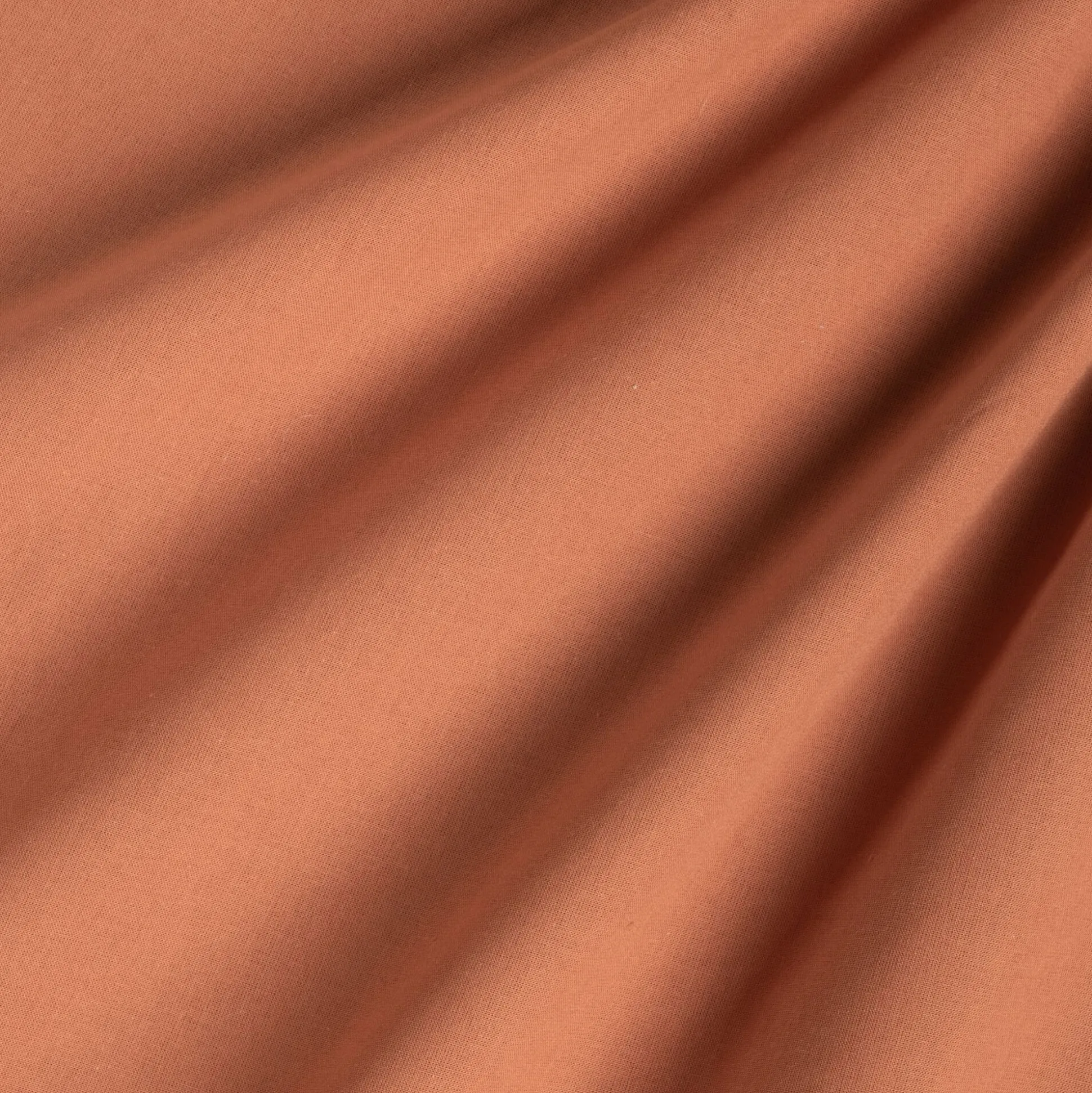 Housse de couette en coton 260x240cm - brun rustrel