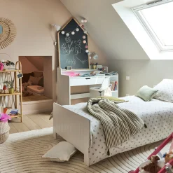 Housse de couette enfant 140x200cm et 1 taie d'oreiller 63x63cm - motifs argan