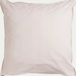 Housse de couette 240x220cm et 2 taies d'oreiller 63x63cm en coton motif baroque - blanc