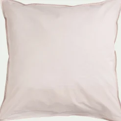 Housse de couette 240x220cm et 2 taies d'oreiller 63x63cm en percale de coton motif végétal - bleu