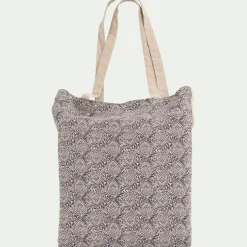 Housse de couette 260x240cm et 2 taies d'oreiller 63x63cm en coton et lin - motif amande