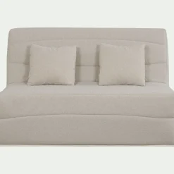 Housse pour canapé BZ et 2 housses de coussin 160x200 cm - beige