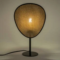 Lampe à poser électrifiée en papier tressé H39cm - naturel