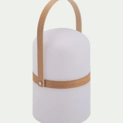 Lampe à poser pour l'extérieur H36xD18cm - blanc