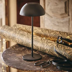 Lampe de table à poser nomade H28cm - noir