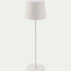 Lampe de table à poser nomade H37cm - blanc