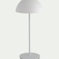 Lampe de table à poser nomade H28cm - blanc