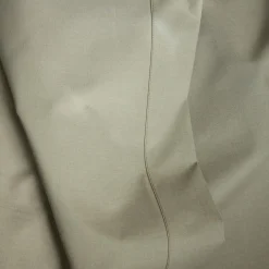 Linge de lit uni en percale de coton - vert cèdre