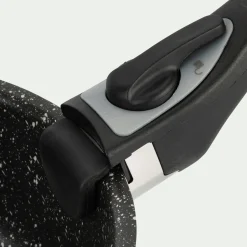 Lot de 3 casseroles en aluminium avec manche amovible (tous feux dont induction)