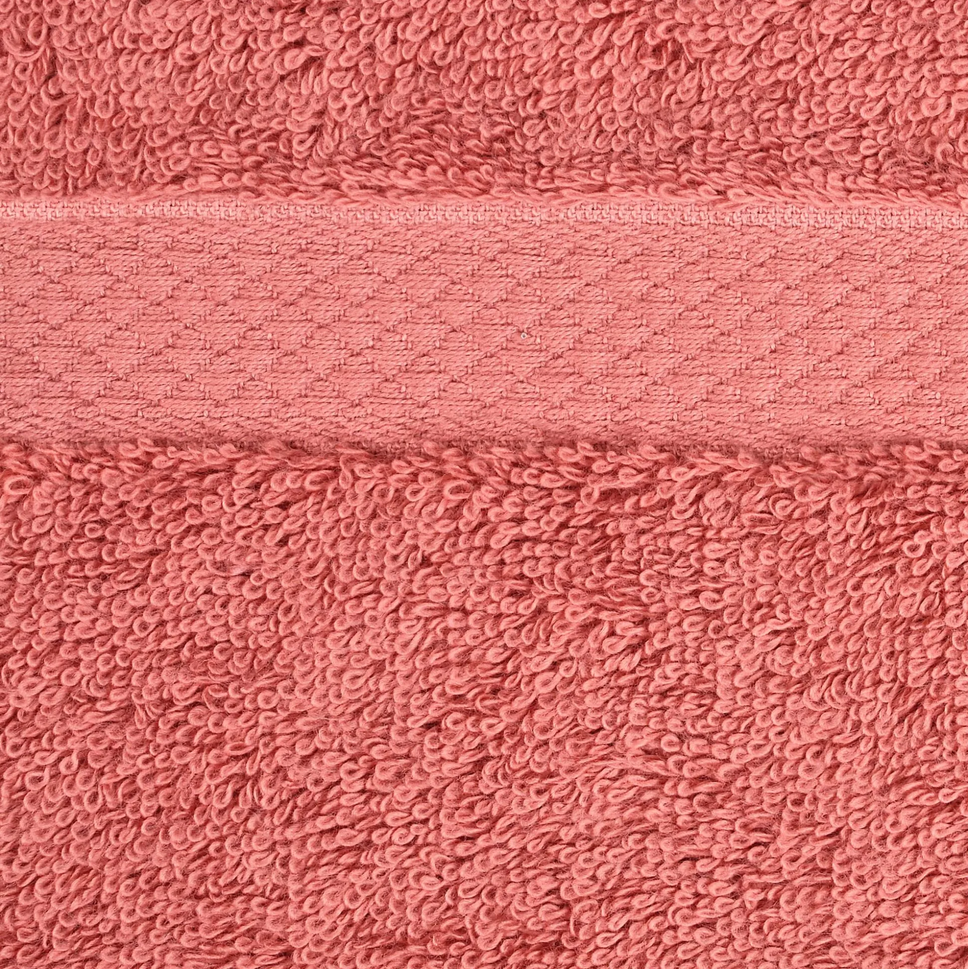 Lot de 2 gants de toilette en coton peigné - rouge ricin