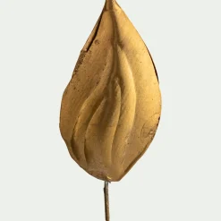 Lot de 2 pins flamme pour bougie - doré