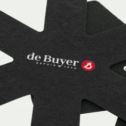 Lot de 2 séparateurs de poêle D27cm et D34cm - gris