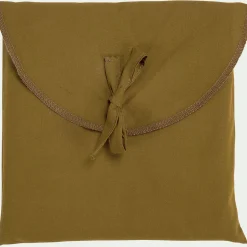 Lot de 2 taies d'oreiller en percale de coton - jaune alep 65x65cm