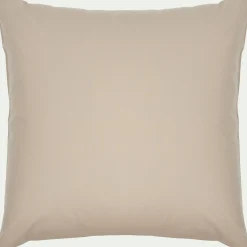 Lot de 2 taies d'oreiller en coton - beige alpilles 65x65cm