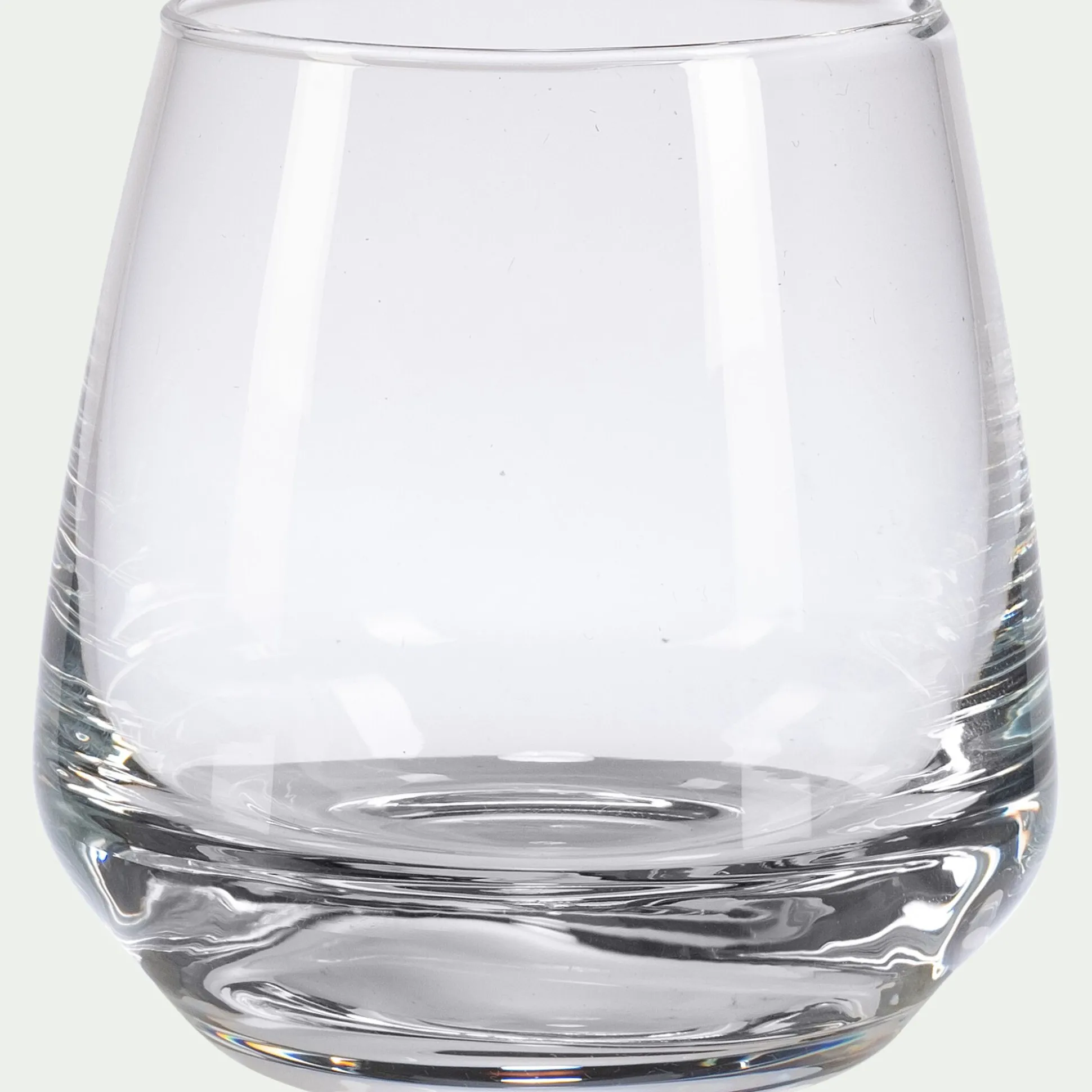 Lot de 6 verrines en cristallin D6cm - transparent