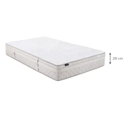 Matelas alinea à ressorts ensachés accueil équilibré 80x200cm