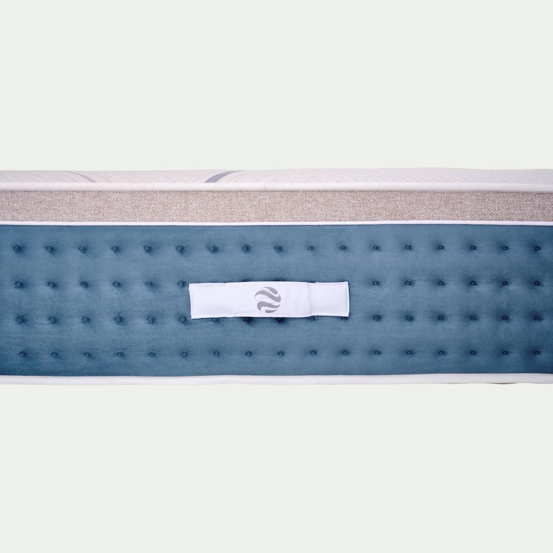 Matelas alinea à ressorts accueil moelleux 80x200cm