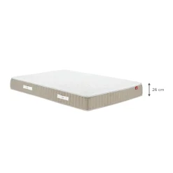 Matelas Epeda à ressorts accueil équilibré - 180x200cm