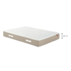 Matelas Epeda à ressorts accueil moelleux - 140x190cm