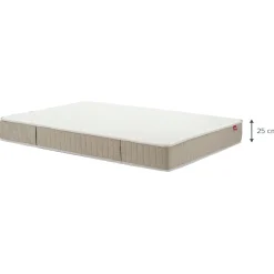 Matelas Epeda à ressorts accueil equilibré - 140x200cm