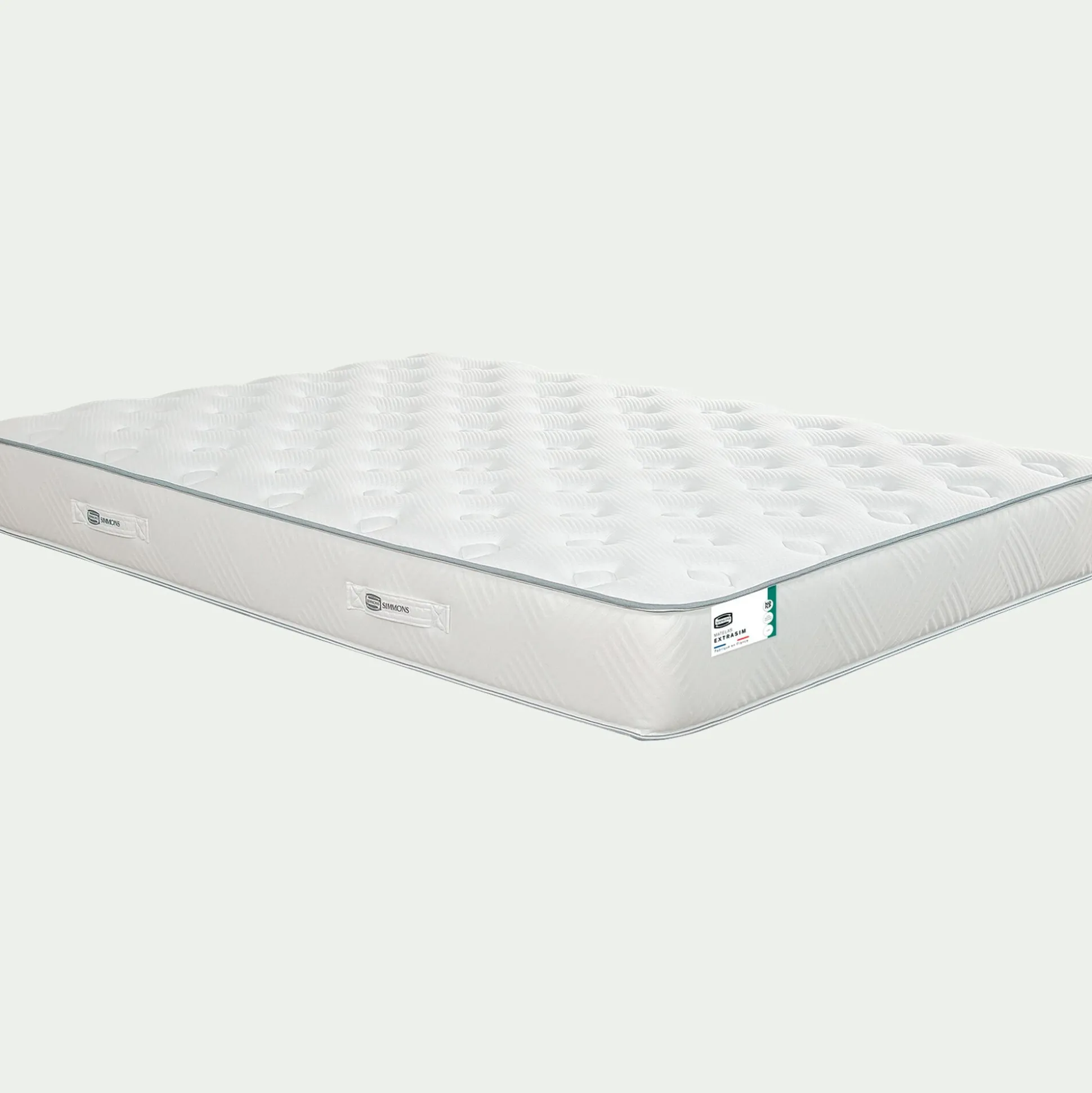 Matelas Simmons à ressorts accueil très ferme - 140x200cm