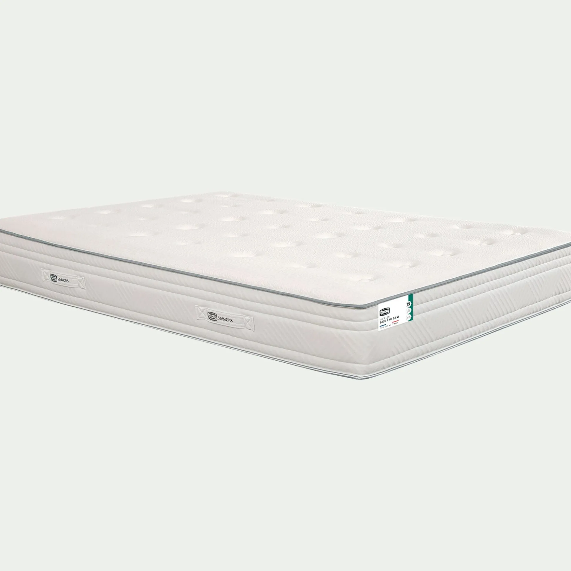 Matelas Simmons à ressorts accueil équilibré - 180x200cm