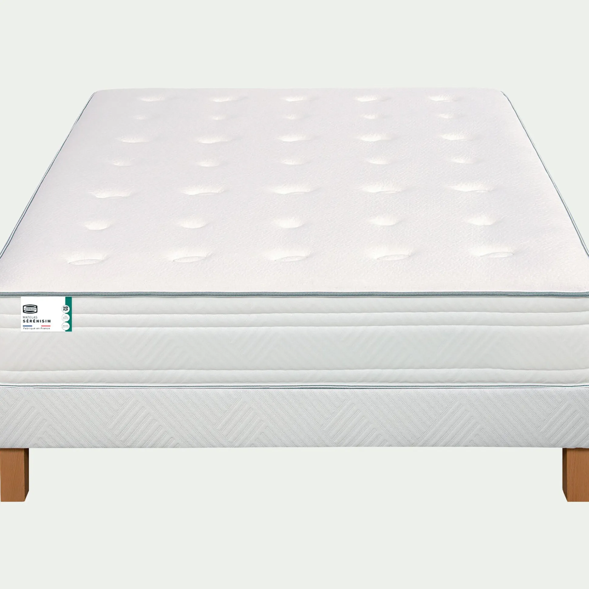 Matelas Simmons à ressorts accueil équilibré - 180x200cm