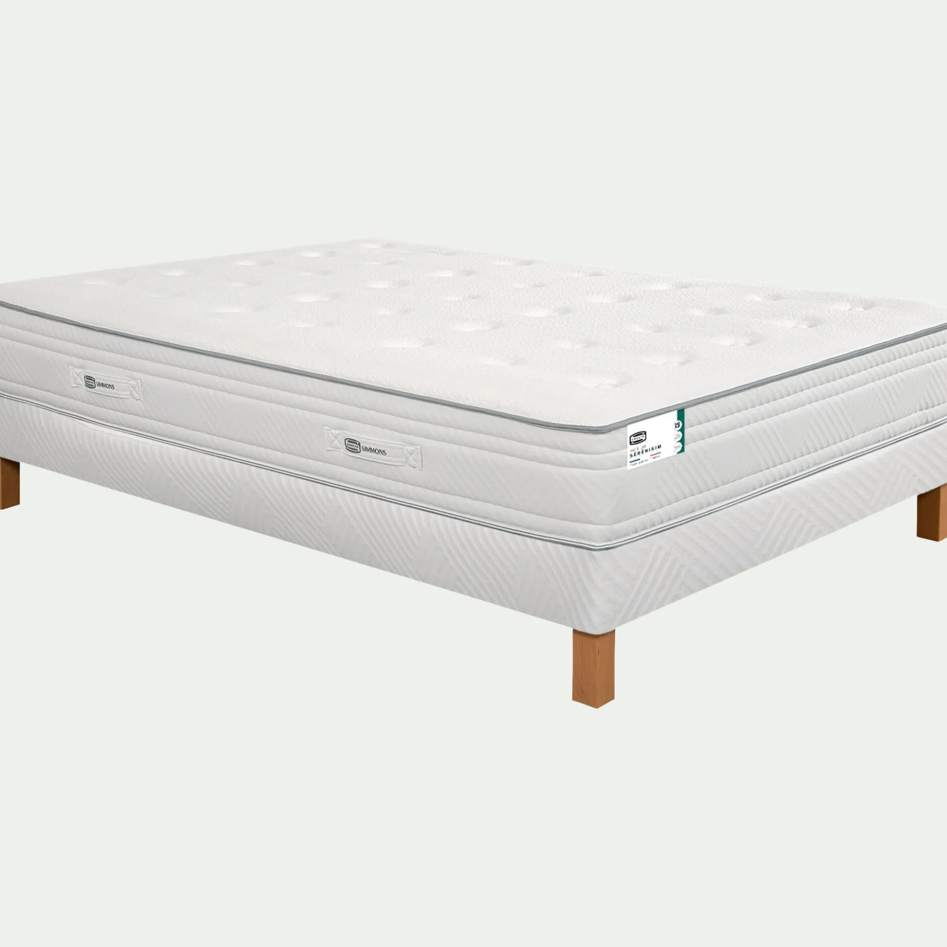 Matelas Simmons à ressorts accueil équilibré - 180x200cm
