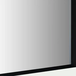 Miroir arche en aluminium l61xH91cm - noir