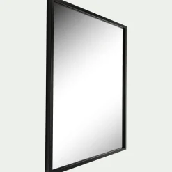 Miroir rectangulaire - noir 50x70cm
