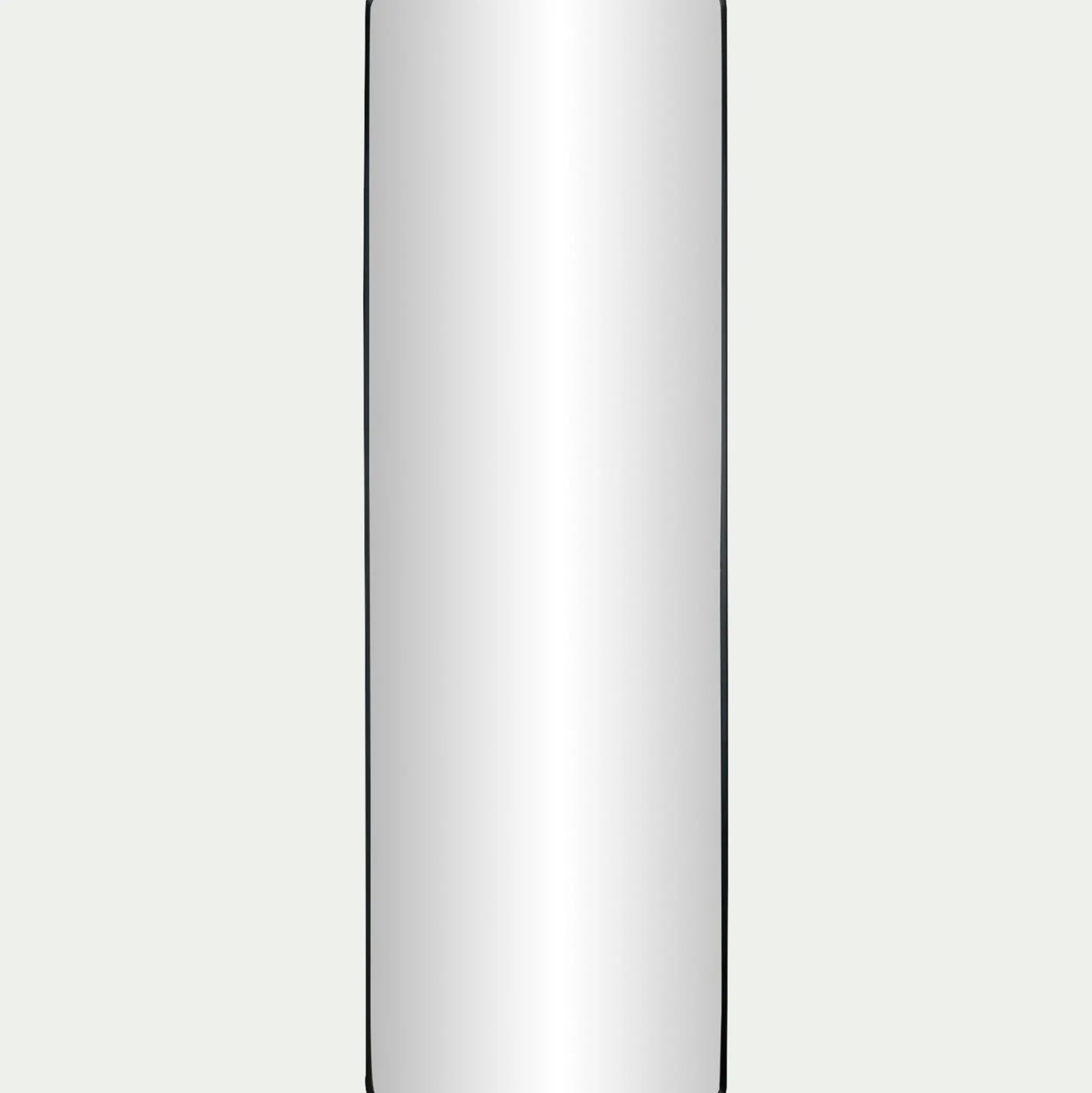 Miroir rectangulaire en aluminium l50,5xH161cm - noir