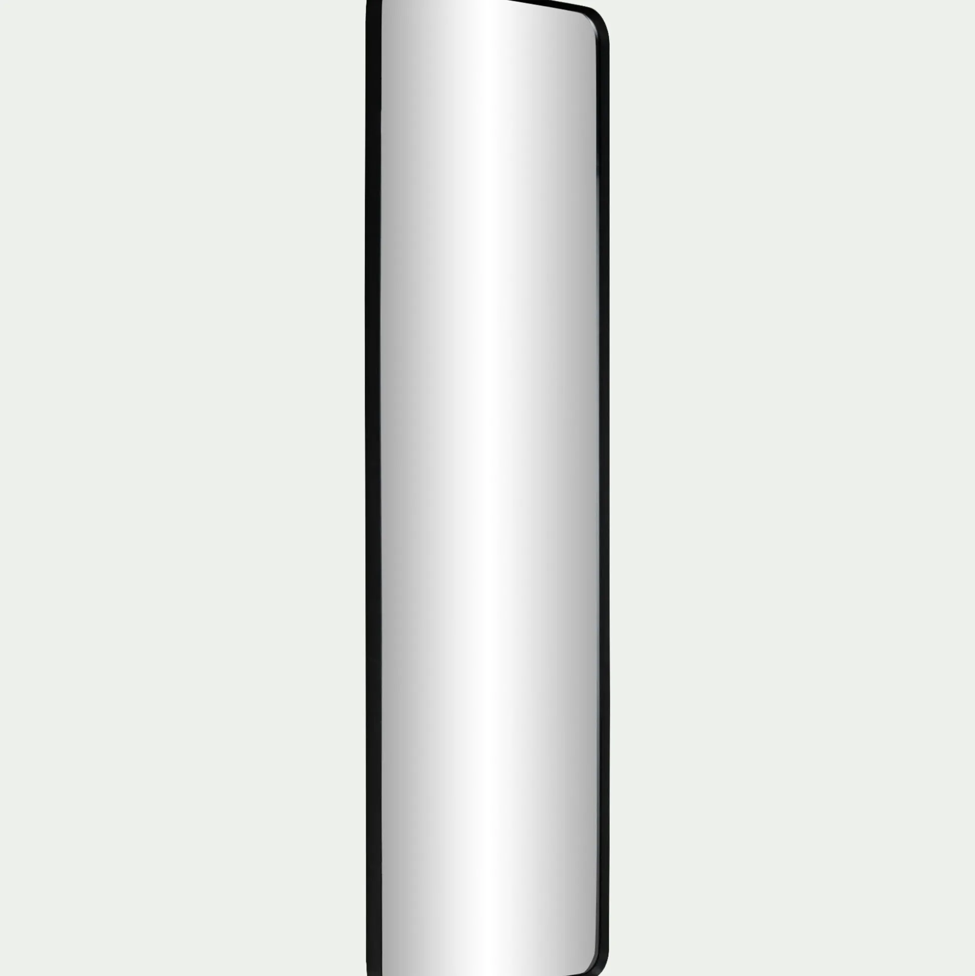 Miroir rectangulaire en aluminium l50,5xH161cm - noir