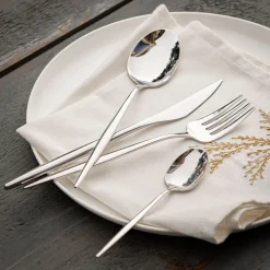 Ménagère 16 pièces en inox 3mm - argenté