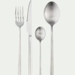 Ménagère 16 pièces en inox satiné