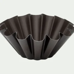 Moule à brioche en acier D20cm - marron