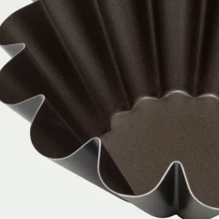 Moule à brioche en acier D20cm - marron